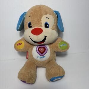 Fisher-Price Laugh & Learn Smart Stages Puppy Interactive Plush Stuffed Toy